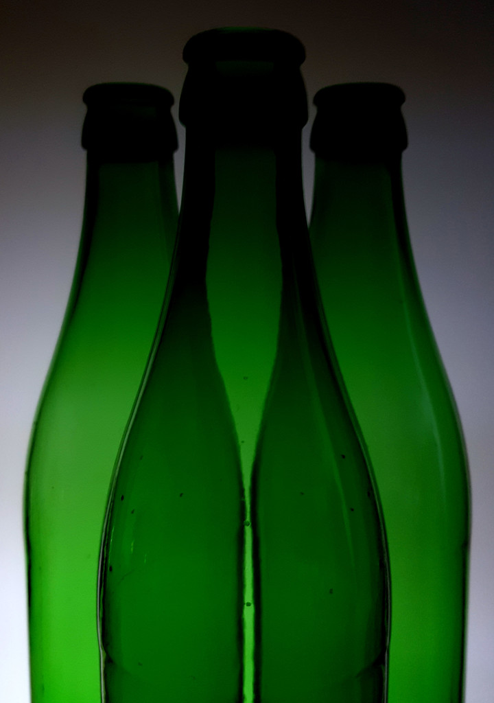 Three green bottles by m2016
