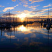 Dawn at the marina by dkbarnett