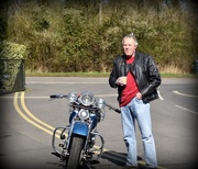 26th Mar 2017 - Barry & his Harley