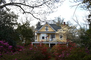 28th Mar 2017 - Victorian house and Spring blooms, Dorchester County, SC