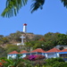 St Barth's lighthouse on the hill by louannwarren