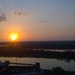 sunset over the mississippi by blueberry1222