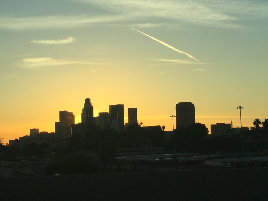 Sunset in LA by kdrinkie