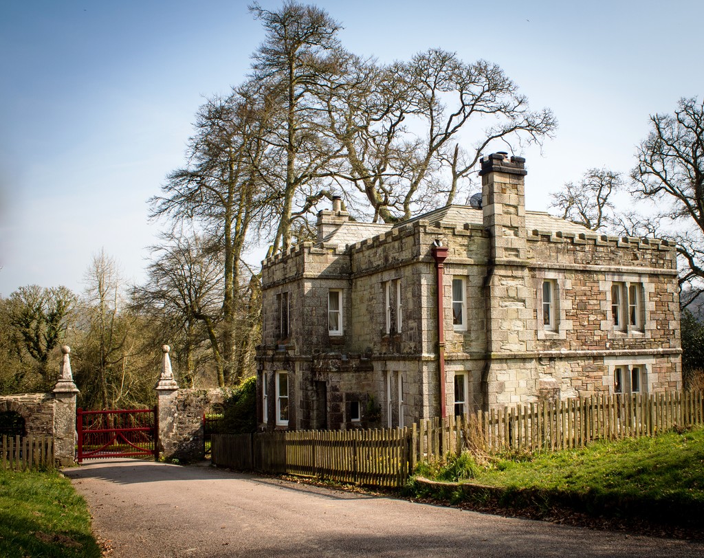 Lanhydrock gate house by swillinbillyflynn
