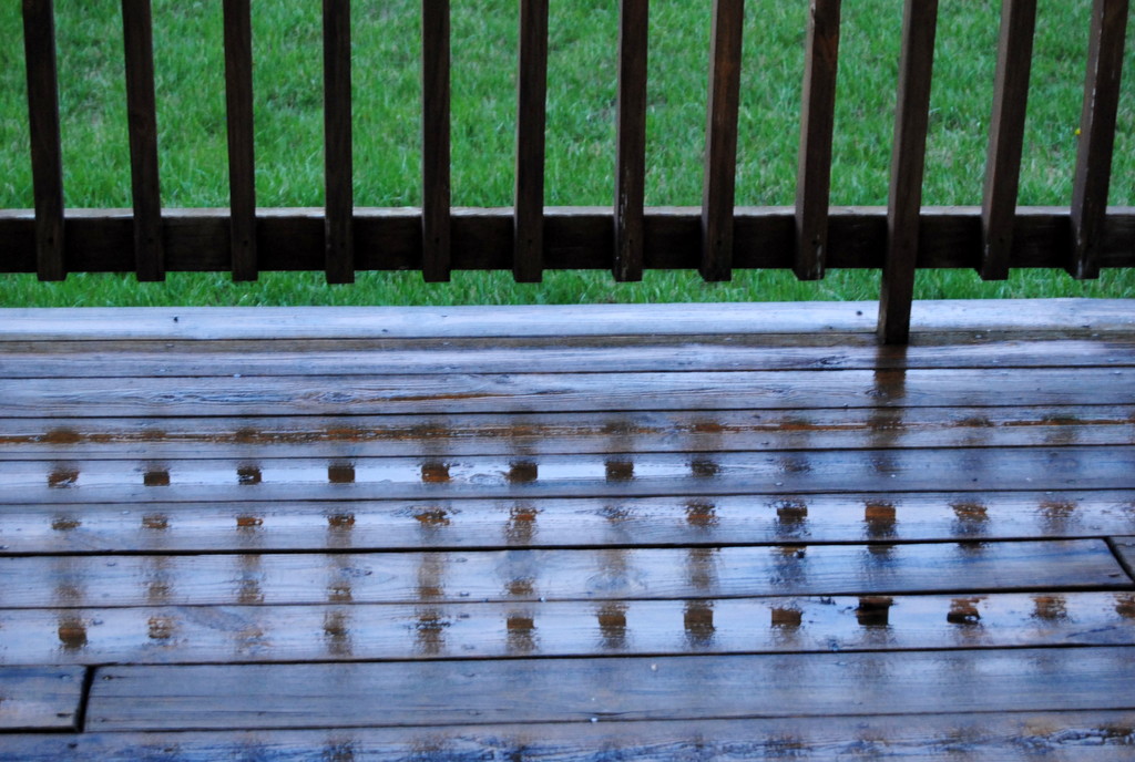 Raindrops Keep Falling on my Deck by genealogygenie