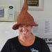 Another hat that really caught our eye at Mangonui Festival she was at work in one of the cafes  by Dawn