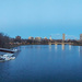 Night Arriving on the Charles River by darylo
