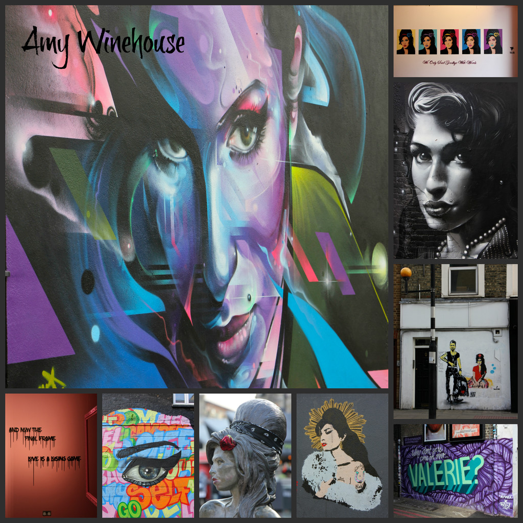 Amy Street Art Trail, Camden by jamibann