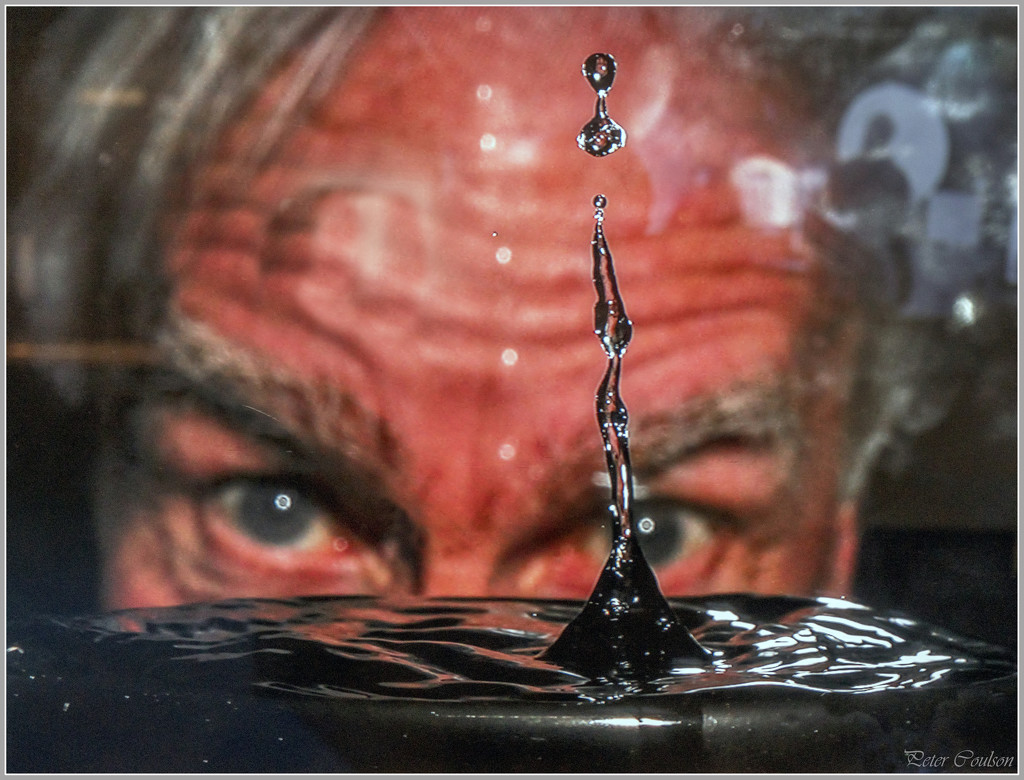 Water Splash Selfie by pcoulson