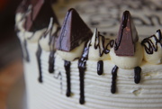 5th Apr 2017 - Chocolate & Vanilla Toblerone Cake