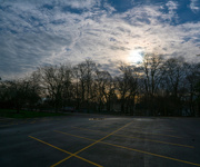 6th Apr 2017 - parking Lot in the morning