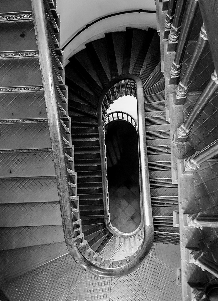 Dred Scott Court House Stairs, St. Louis,  MO by darylo