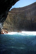 9th Apr 2017 - Napali Coast Open Ceiling Cave - from Boat