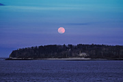 10th Apr 2017 - Full Pink Moon Over Cushing Island