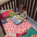 Reading herself a bedtime story by mdoelger
