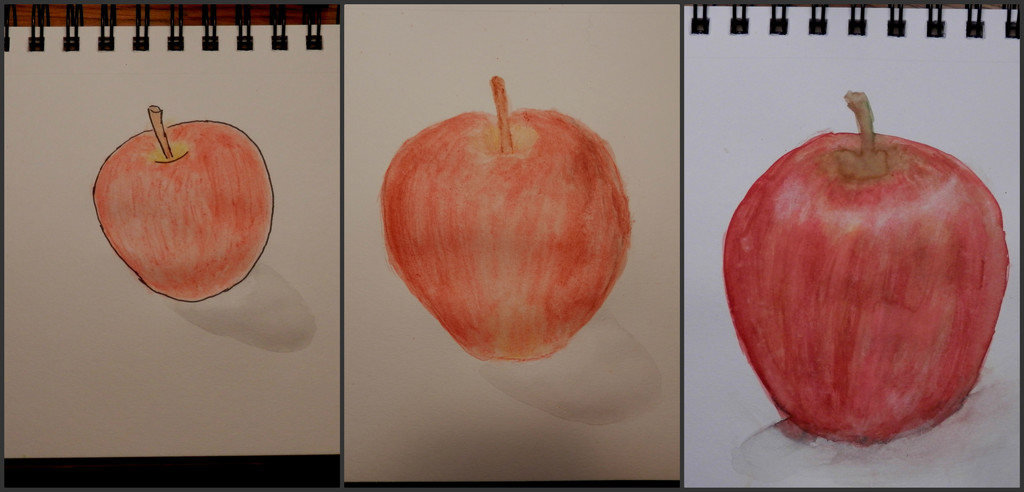Apple Paintings by julie