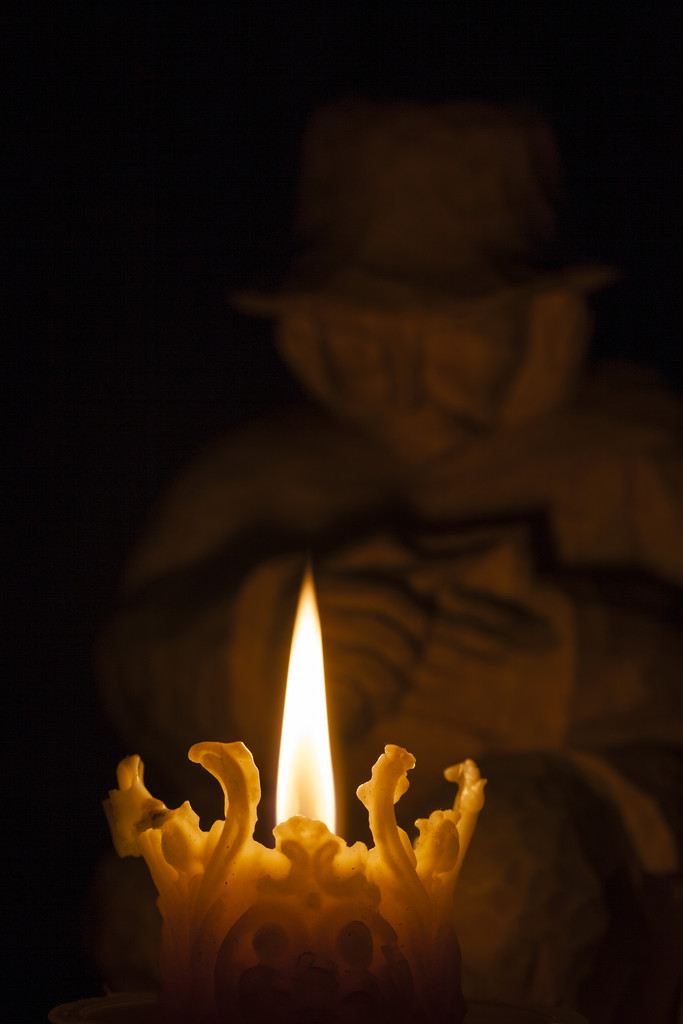 In the shadow of the candle by haskar
