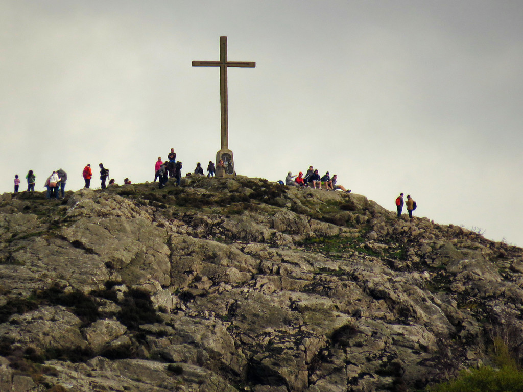Hikers on Bray Head by m2016
