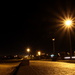 Beachfront at Night by kwiksilver