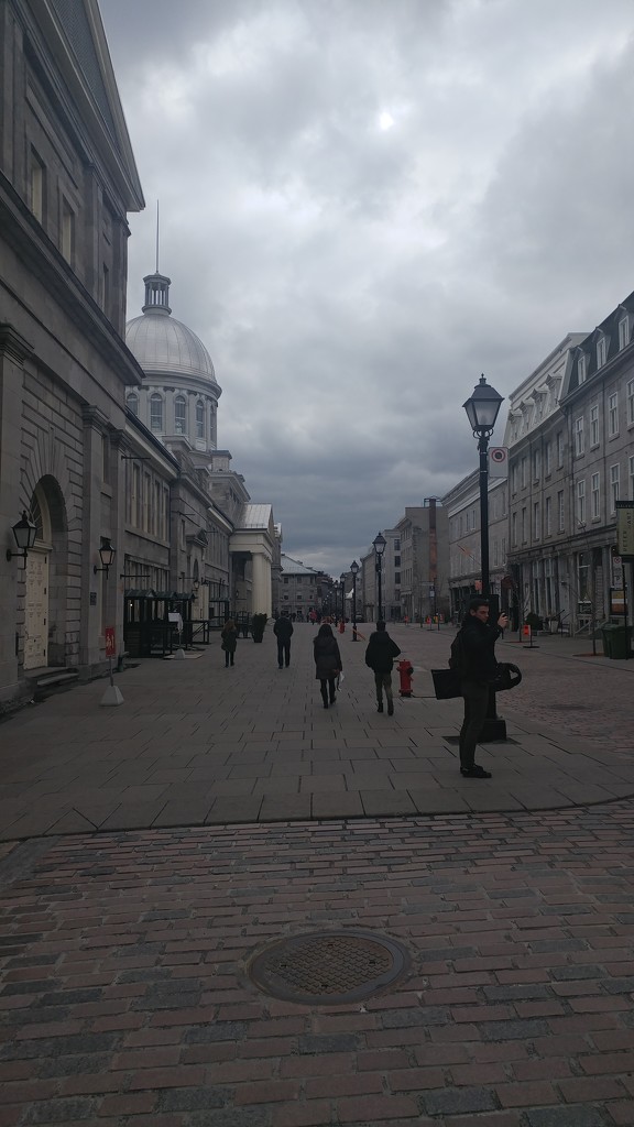 A Moody kind of day in Old Montreal. by hellie