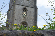 16th Apr 2017 - Nunney church in spring