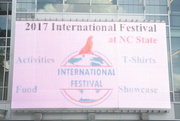 21st Apr 2017 - International Festival Sign