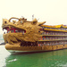 Dragon Ship ( Not to be confused with dragon boat racing boats). by gardencat