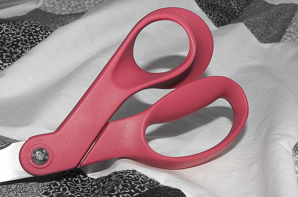 PINK Scissors by homeschoolmom