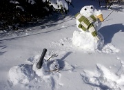 27th Dec 2010 - Snowman Snow Cone