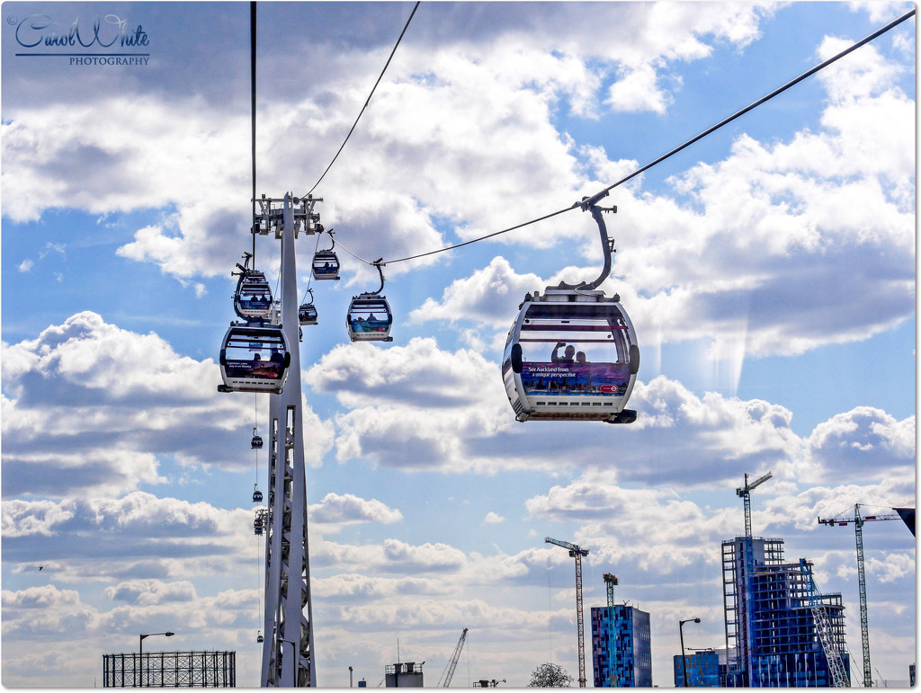 Riding On The Emirates Cable Car by carolmw