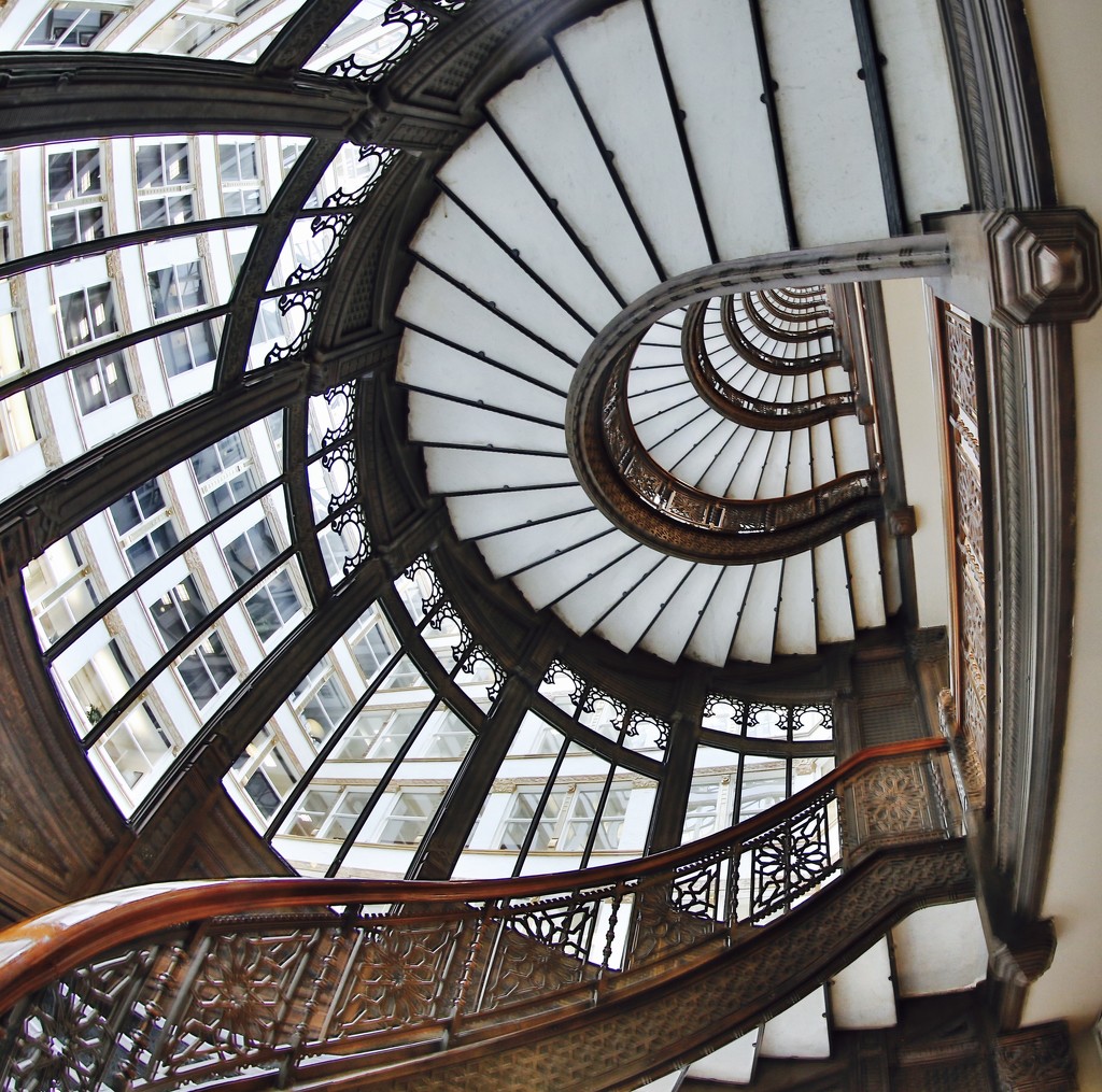The Rookery Spiral Staircase by pamknowler