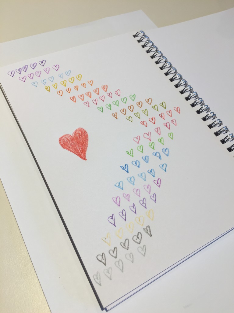 Hearts drawings.  by cocobella