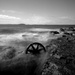 Wheels in the tide by peterdegraaff