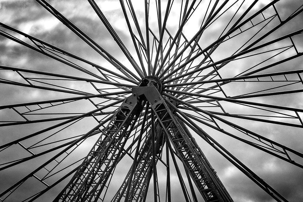 Big Wheel Spokes by davidrobinson
