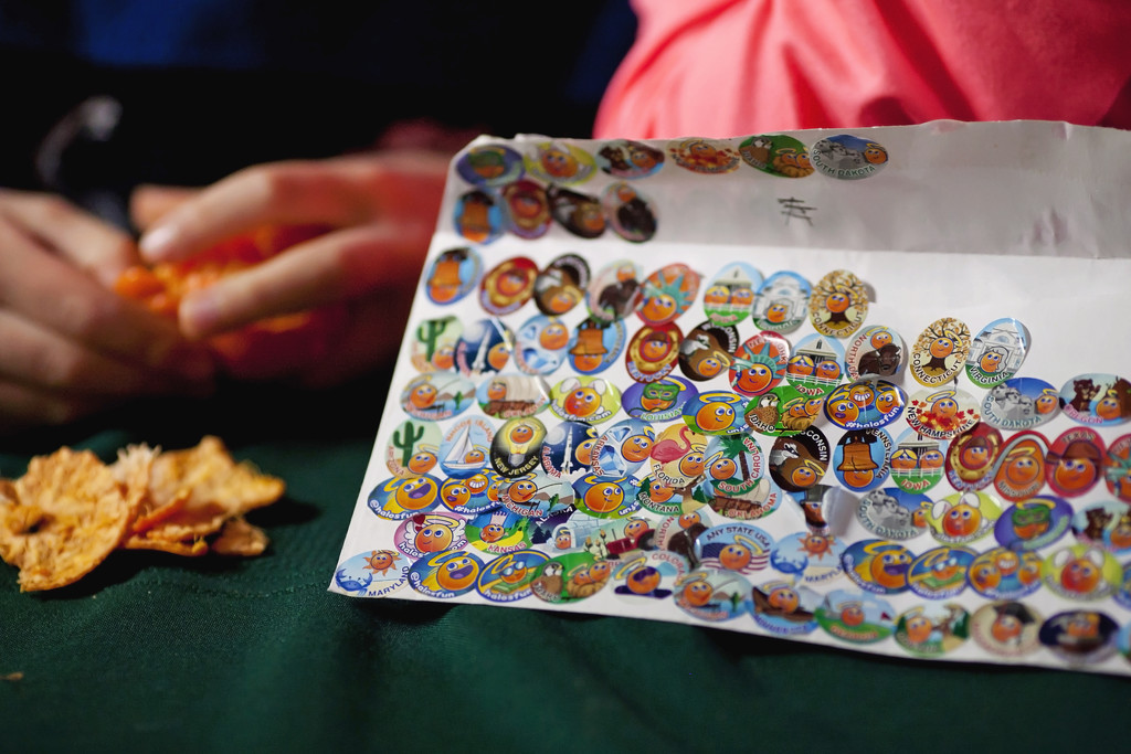 Mandarin stickers by kiwichick