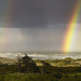 Rainbows Over Baker Beach by jgpittenger