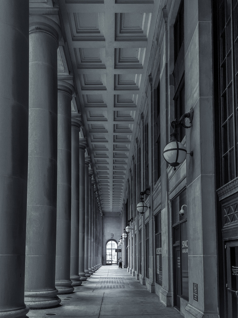 Portico, Union Station by pamknowler