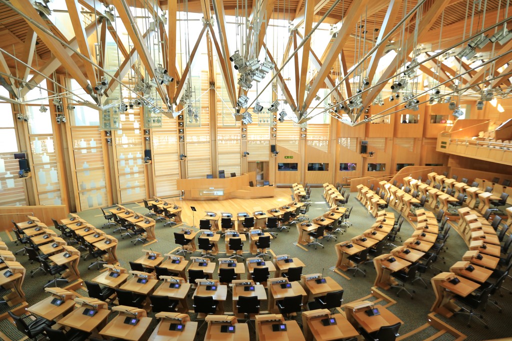 Scottish Parliament by lifeat60degrees
