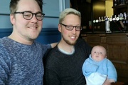 1st May 2017 - James and Dan met,Caellen today.
