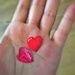 2 hearts in my hand.  by cocobella