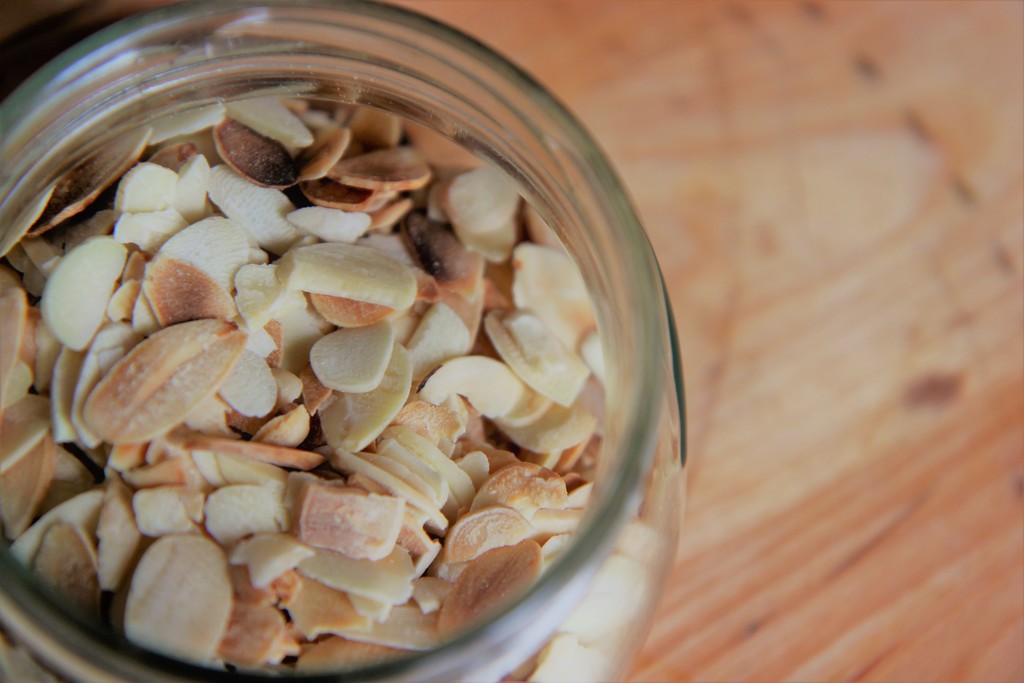 Flaked Almonds by cookingkaren