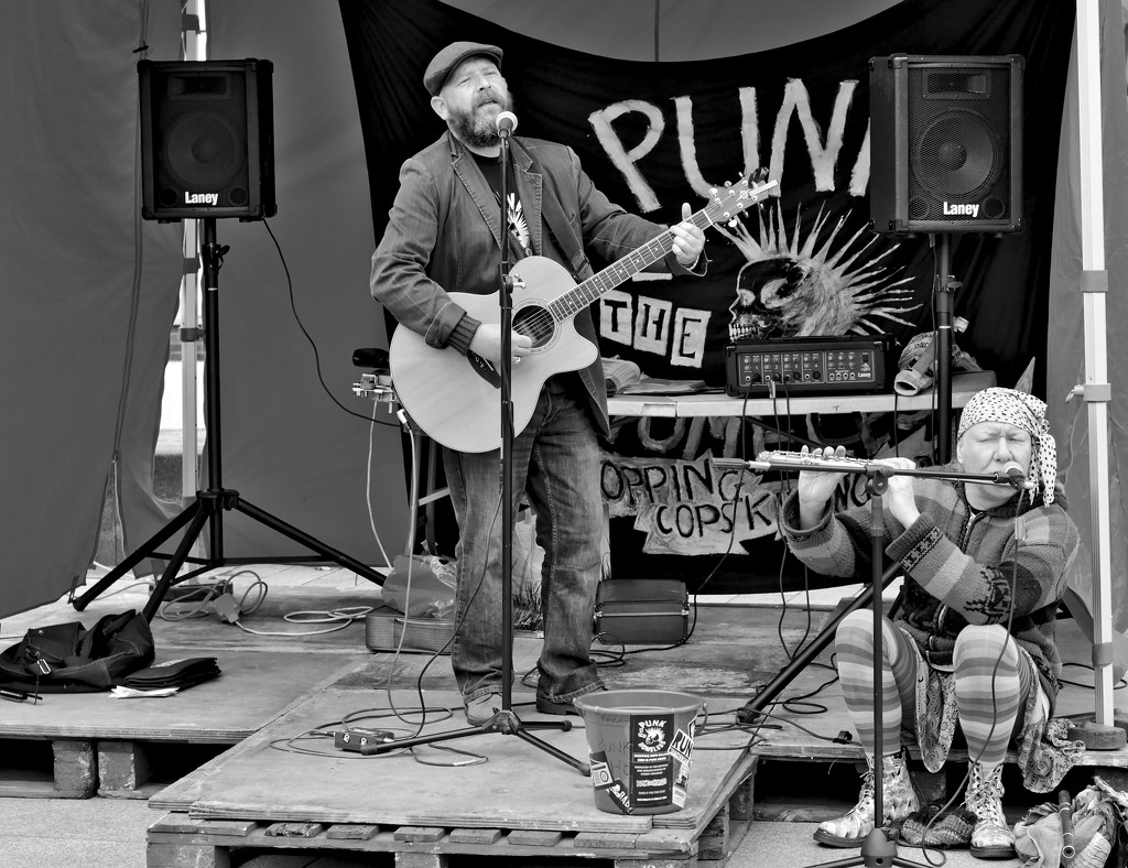 Acoustic punk for the homeless by phil_howcroft
