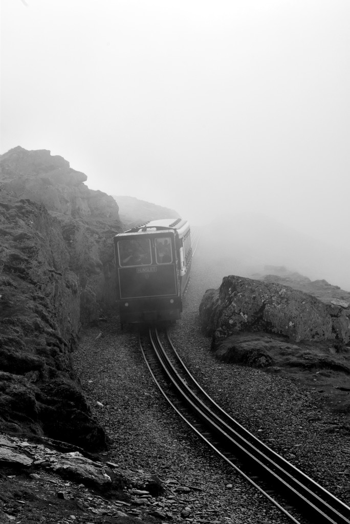 train on the mountain [ snowden no. 29 ] by ianmetcalfe