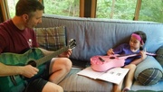 13th May 2017 - Clara Learning Guitar
