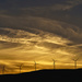 Wind Turbine Sunset by jgpittenger