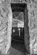 14th May 2017 - Looking Through An Arch At Stonehenge B and W 