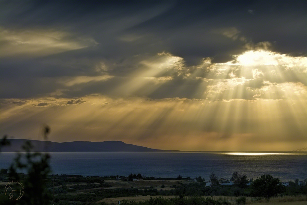 Golden Rays by evalieutionspics