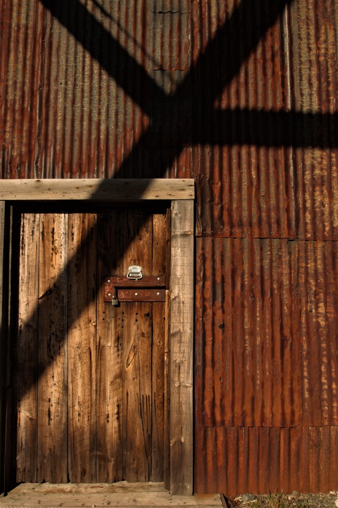 Shadows, Rust and Wood by radiogirl
