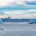 "Caribbean Princess" sailing up the River Forth by frequentframes