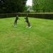 The boxing hares sculpture and  by sarah19